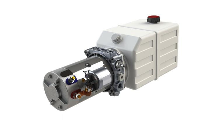 2P4W With 2P2W Blocking 12V Solenoids, Downside Flow Control, Relief, Load Check and Main Relief  product image