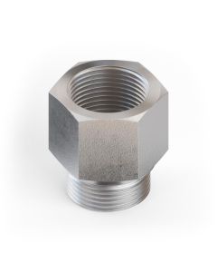 NPT Female to BSPP Male Straight