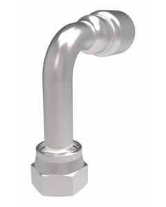 SAE 45 Degree Flare Female Swivel 90 Elbow