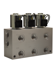 Port Multipliers - 3 Bank Electric Selector Valve