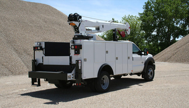 image of electrical service truck