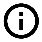 Information tooltip icon
